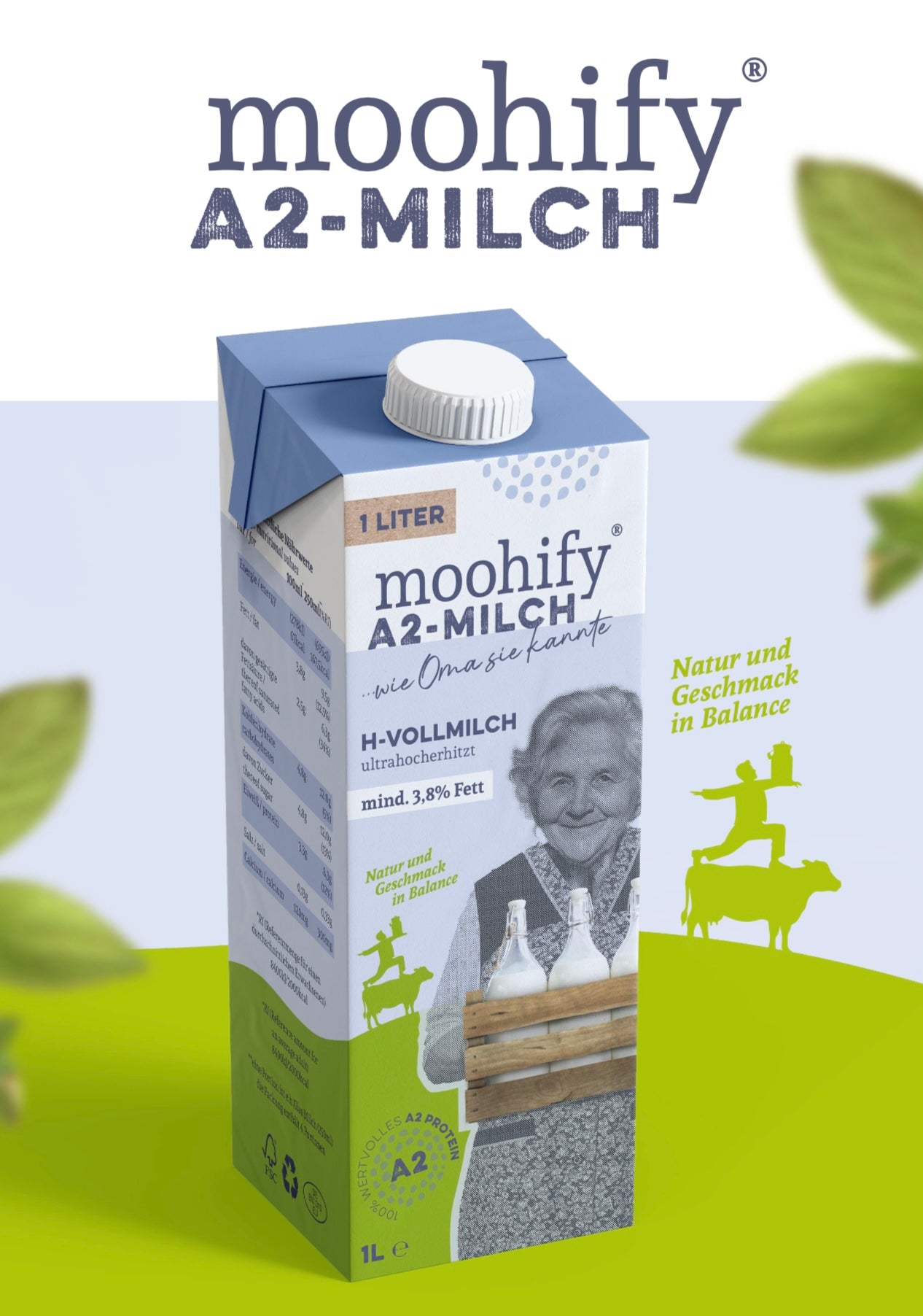 Moohify A2-Milch 12er Karton