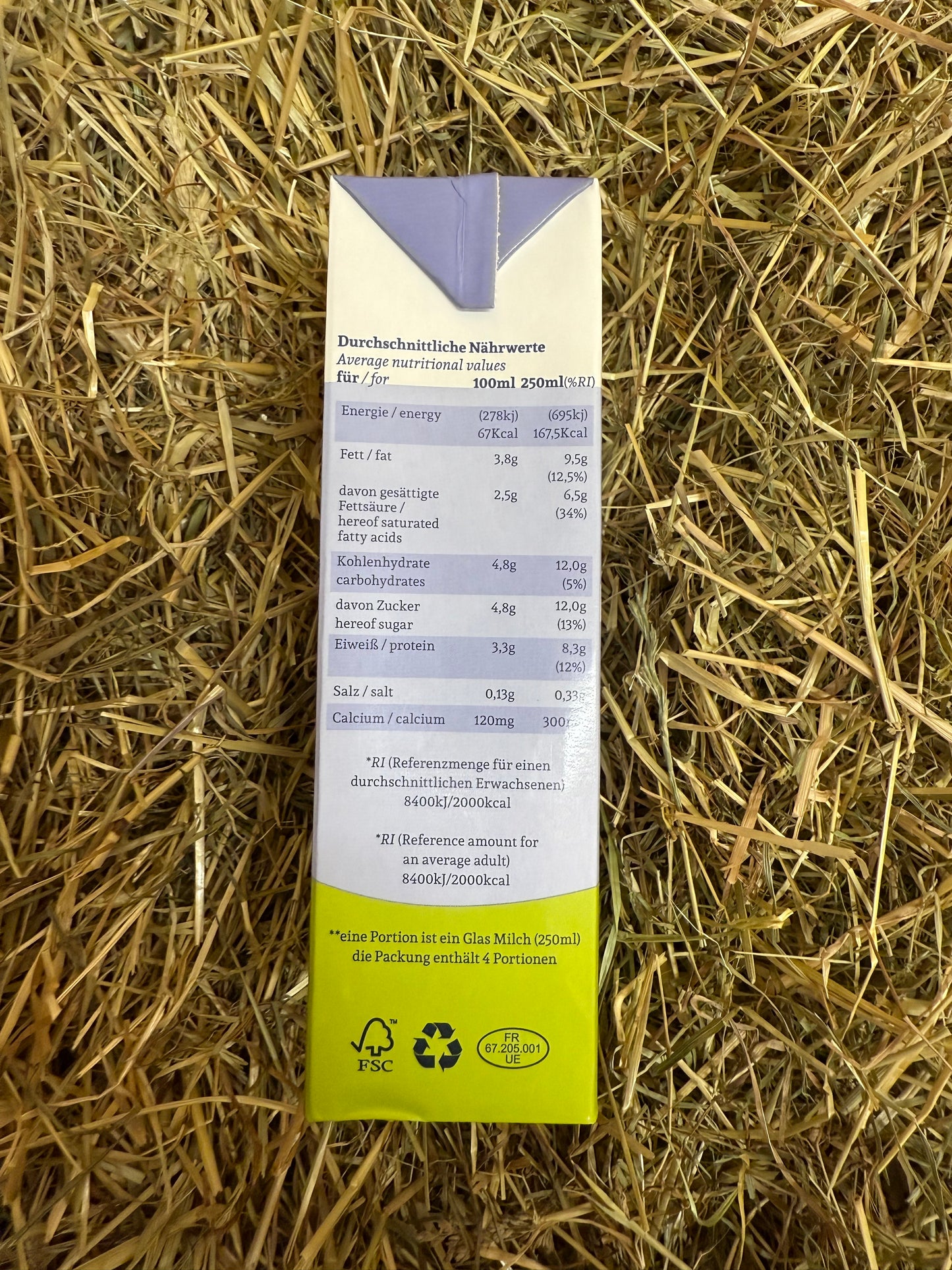 A2 H-Milch 12er Pack