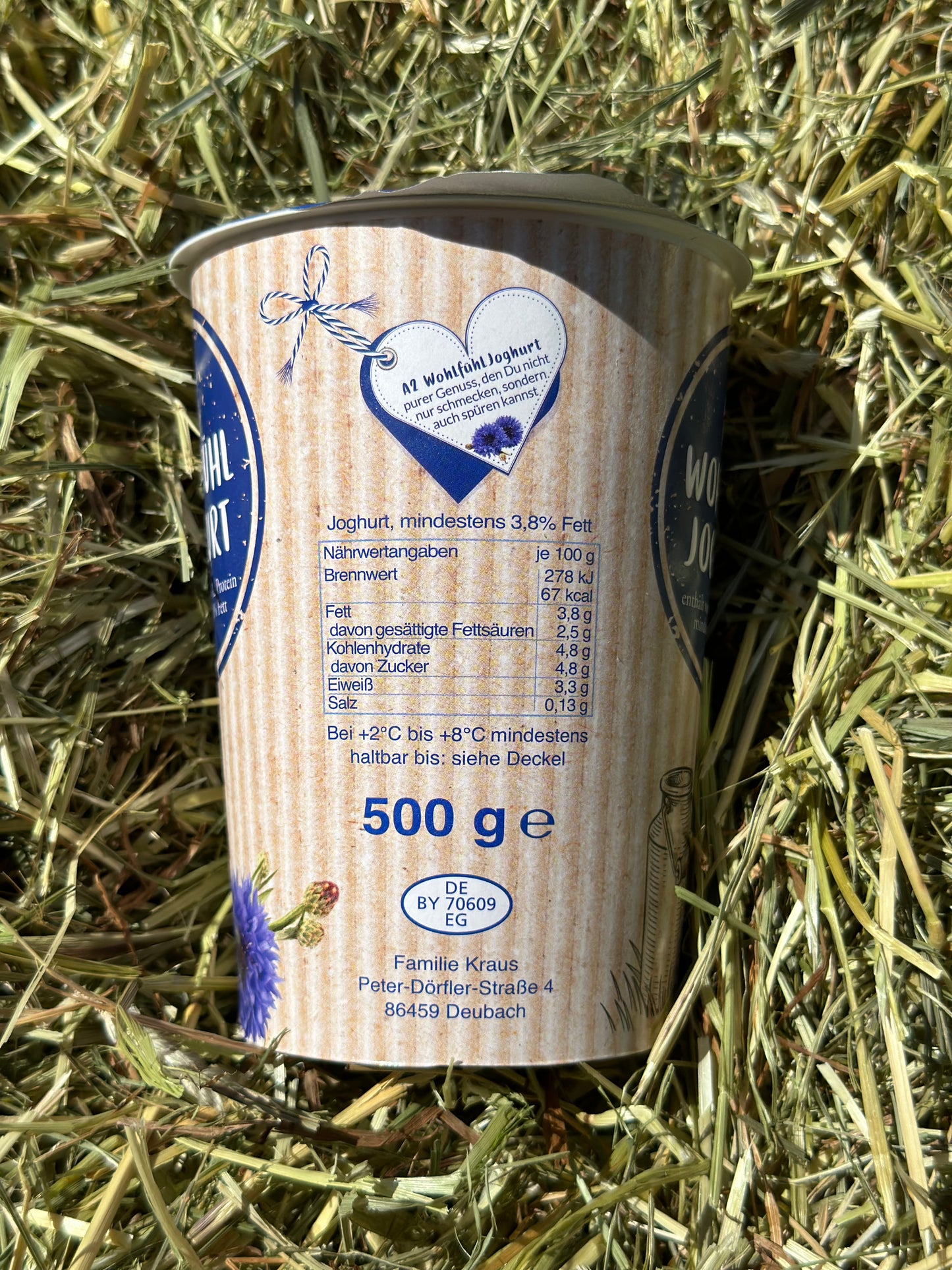A2 Wohlfühljoghurt Natur